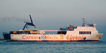 Al via il traghetto Catania-Malta della compagnia Tirrenia