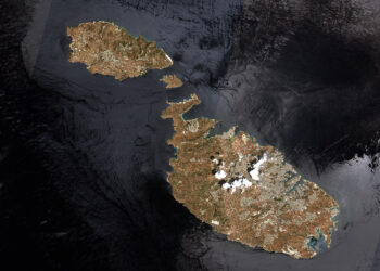 Malta dal satellite