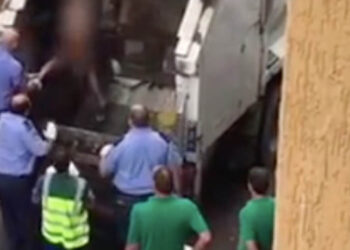 Trovata nuda a Paceville in un furgone della spazzatura