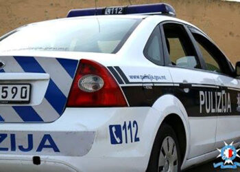 Macchina della polizia maltese