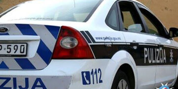 Macchina della polizia maltese