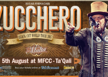 Zucchero “Sugar” Fornaciari in concerto a Ta’ Qali il 5 agosto