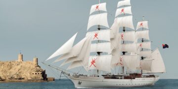 Arriva a Malta il veliero Shabab Oman II
