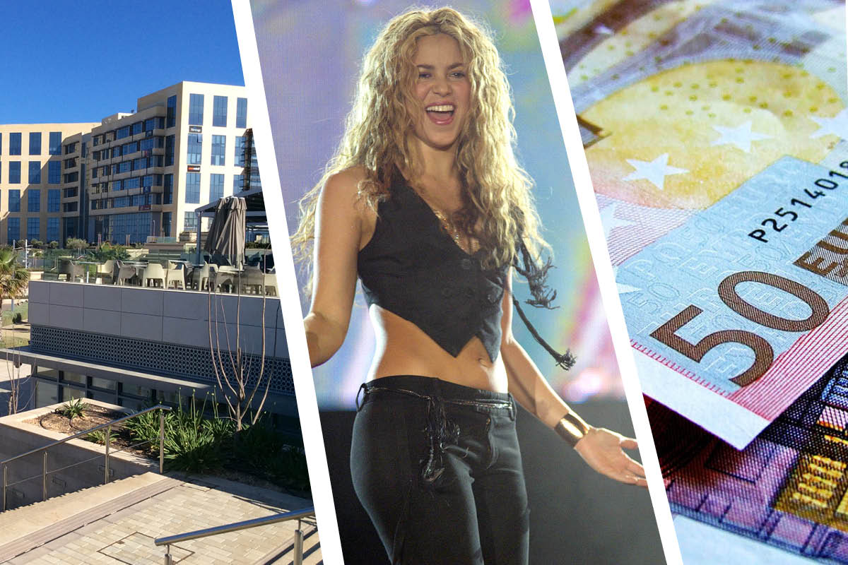 Shakira in tour con i soldi al sicuro a Malta (la sua società ha sede a Smart City)