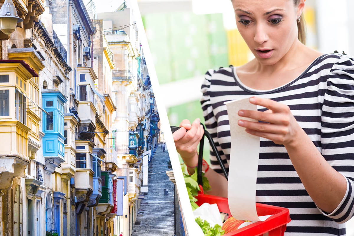 Il caro-vita a Malta colpisce il portafoglio: dagli affitti all’alimentari addio all’isola «cheap»…