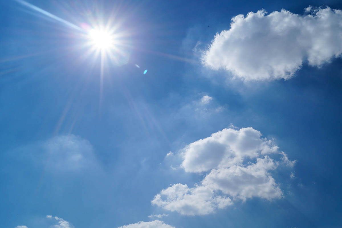Meteo: settimana di sole e temperature in rialzo