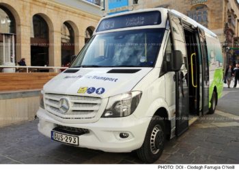 Presentata oggi la «nuova» linea circolare 133 per Valletta