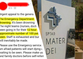 Un’infermiera del Mater Dei denuncia: «personale allo stremo, non ce la facciamo più»