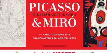 Picasso e Mirò al Palazzo del Gran Maestro di Valletta fino al 30 giugno