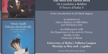 Il critico d’arte Vittorio Sgarbi a Malta per presentare il suo ultimo libro