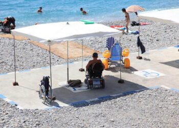 disabili in spiaggia