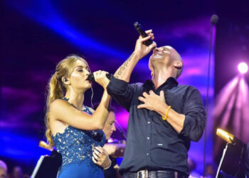 emma muscat con eros ramazzotti