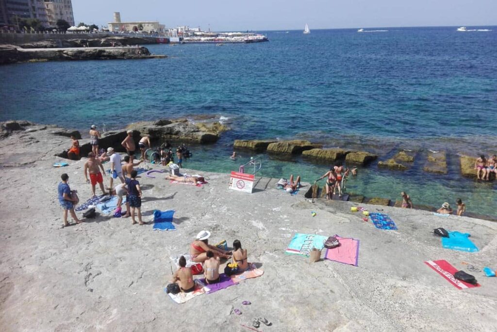 Sliema divieto di balneazione