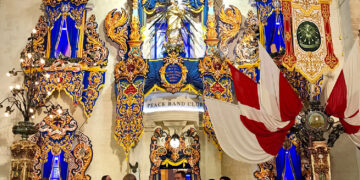 Composizione da record a Naxxar: 788 disegni per la decorazione della festa