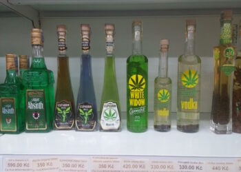 white widow vodka cannabis