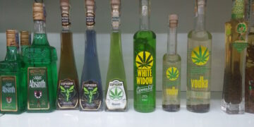 white widow vodka cannabis