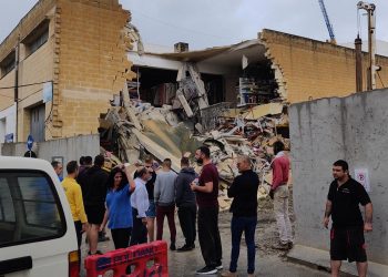 Crollo di un capannone a Mriehel, tanto spavento ma nessun ferito