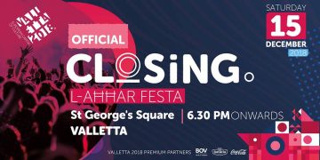 Closing L-Aħħar FESTA: cala il sipario su Valletta 2018