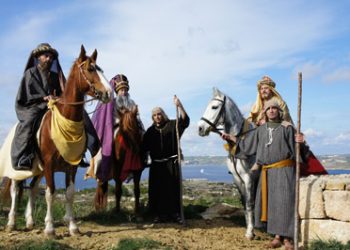 Betlemme f’Għajnsielem: la decima edizione del grande presepe vivente a Gozo