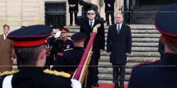 joseph muscat Fayez al-Sarraj