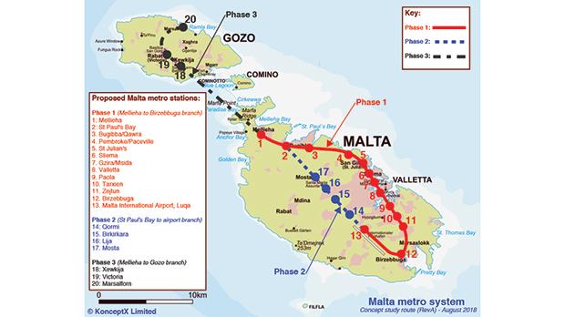 mappa metropolitana