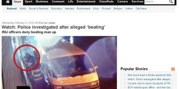 Il video diffuso dal Times of Malta