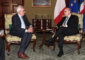 L’Ambasciatore italiano Sammartino incontra il Presidente George Vella