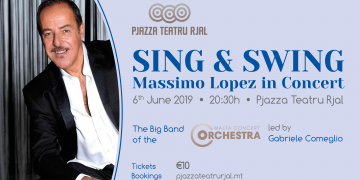 Massimo Lopez in concerto al Teatru Rjal di Valletta il 6 giugno