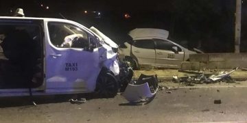 taxi incidente