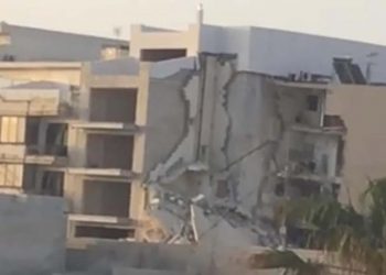 mellieha edificio crollo