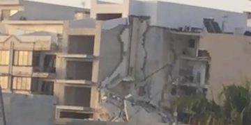 mellieha edificio crollo