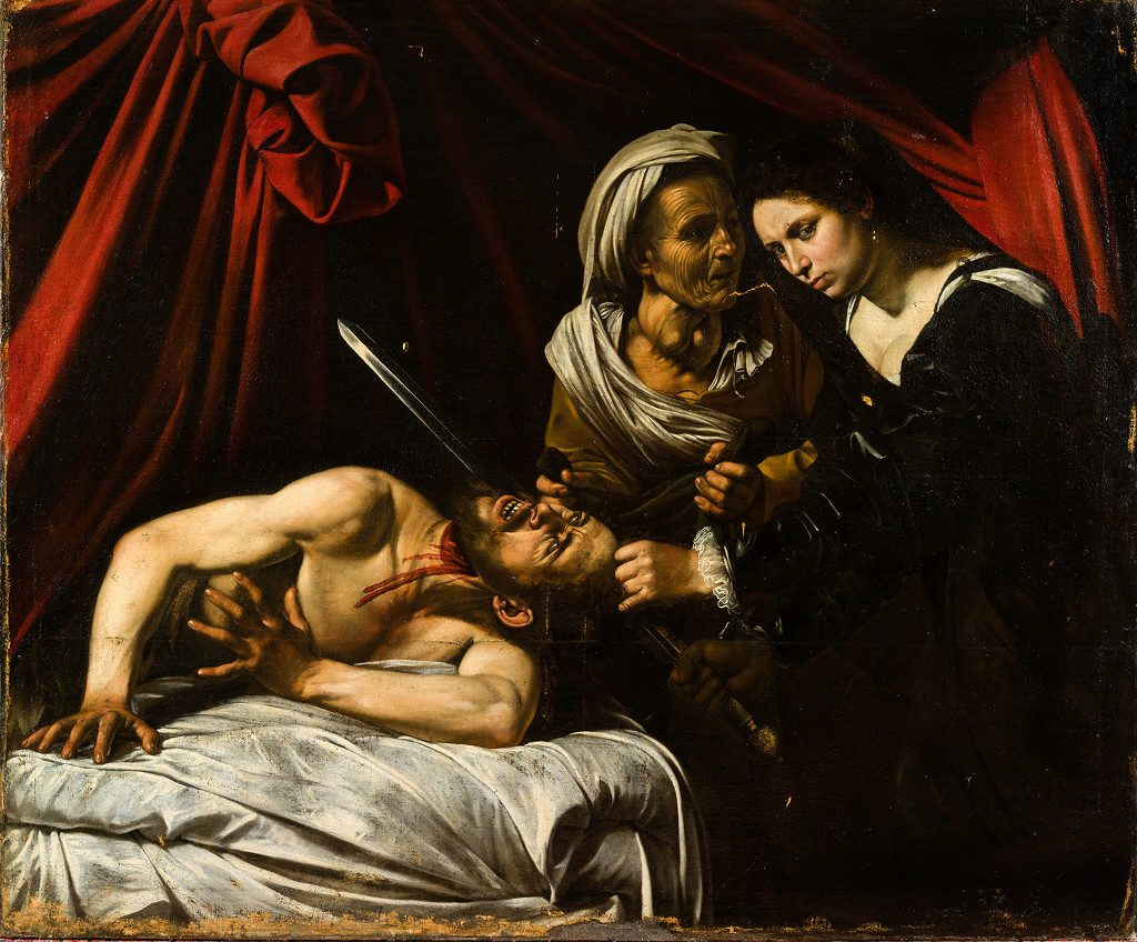 Giuditta e Oloferne attribuito a Caravaggio
