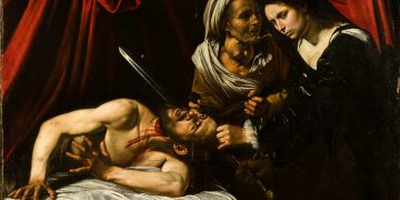 Giuditta e Oloferne attribuito a Caravaggio