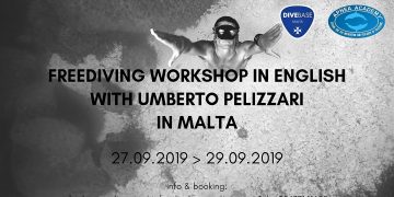 Workshop di apnea a Malta con Umberto Pelizzari
