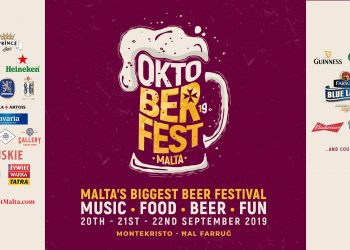 Birre provenienti da tutto il mondo per la prima edizione dell’Oktoberfest Malta 2019