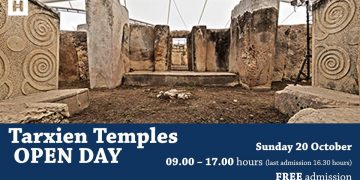Tarxien temples open day: entrata gratuita domenica 20 ottobre al sito megalitico