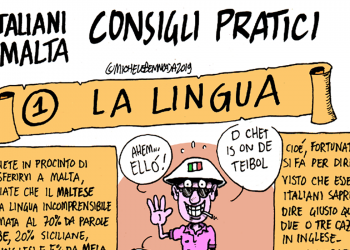 La satira di Michele Benincasa: Italiani a Malta – prima parte