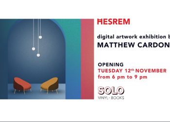 ĦESREM: fino al 30 novembre le creazioni di Matthew Cardona in mostra da Solo Vinyl & Books