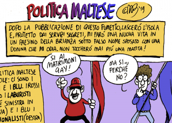 La satira di Michele Benincasa: politica maltese