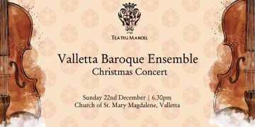 In arrivo il concerto di Natale del Valletta Baroque Ensemble (VIBE)