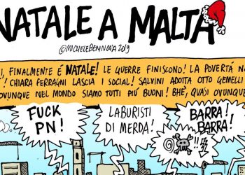 La satira di Michele Benincasa: Natale a Malta