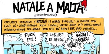 La satira di Michele Benincasa: Natale a Malta