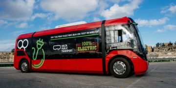 Autobus elettrici a Malta, al via il primo test