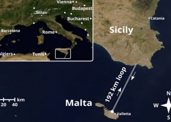 Da Malta alla Sicilia e ritorno: connessione quantistica sotto il mare
