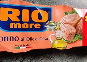 Salute pubblica: tonno Rio Mare richiamato per tracce di plastica