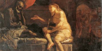 mattia preti Boezio consolato dalla Filosofia