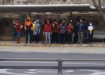 Fermate affollate di pendolari e bus con gente in piedi: critiche a Malta Transport