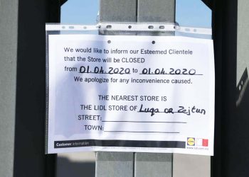 Coronavirus: chiuso il Lidl di Safi, dipendente trovato positivo al tampone