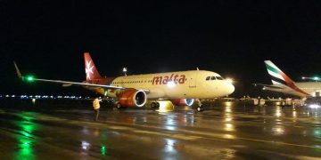 Air Malta ha effettuato il primo volo della sua storia verso l’India