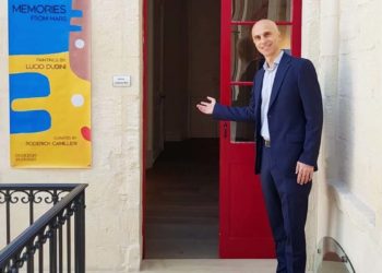 Riapre il 1 settembre la mostra dell’artista Lucio Dubini al Palazzo de La Salle di Valletta